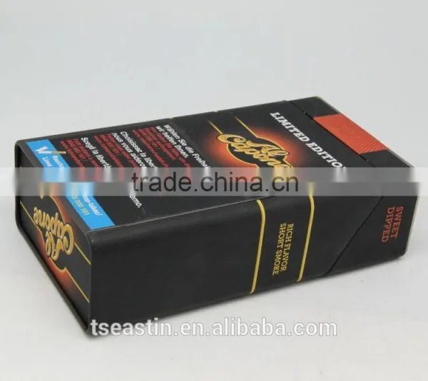 Manufacturer Coffee Metal Tins in Cool Cigarette Case Shape photo-2
