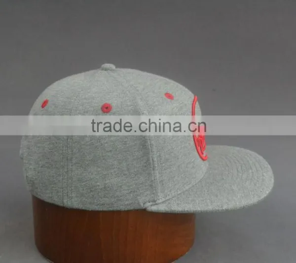 Customized 100% Cotton Twill 6-panel Snapback Cap With Embroidery Logo photo-5