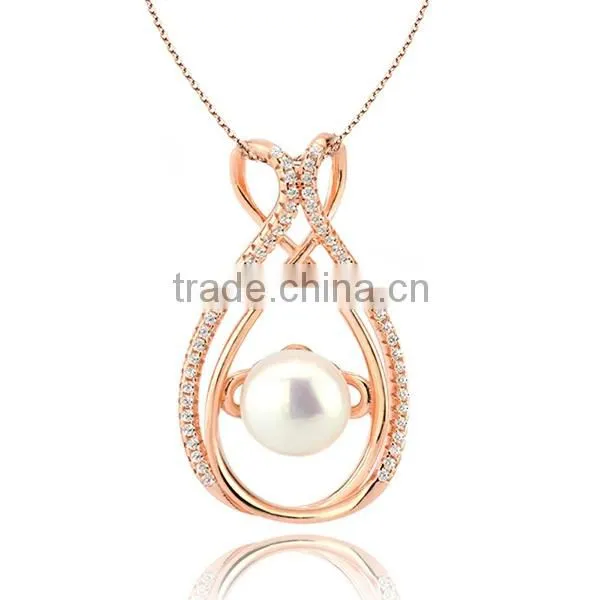 2015 New Arrival Freshwater Pearl Gold Jewelry, Freshwater Pearl Jewelry photo-2