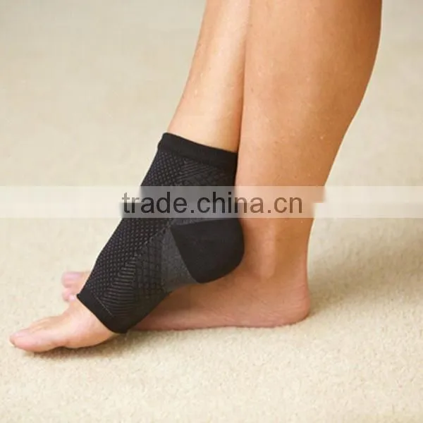 Compression Socks Running Compression Ankle Socks Anti Fatigue Varicose Feet Sleeve for Travel Heel photo-3