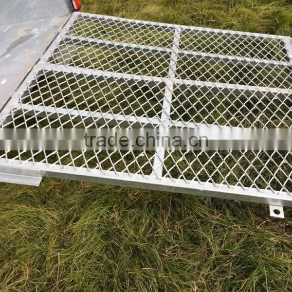 Hot Dip Galvanized Tandem Box Trailer Optional Ramps photo-4