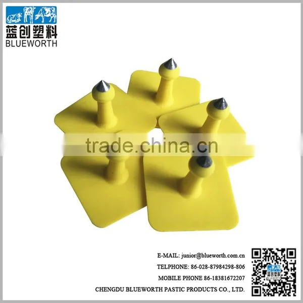 Hot Sale Cheap Price High Quality TPU Yellow Animal Ear Tag for Pigs photo-4