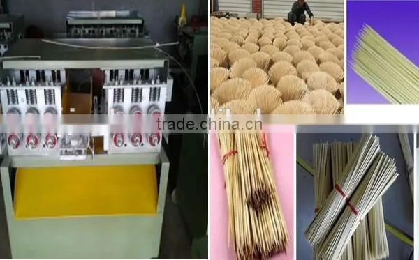 Wood Bamboo Food Stick Processing for Skewer Bamboo Sticks Machine photo-5