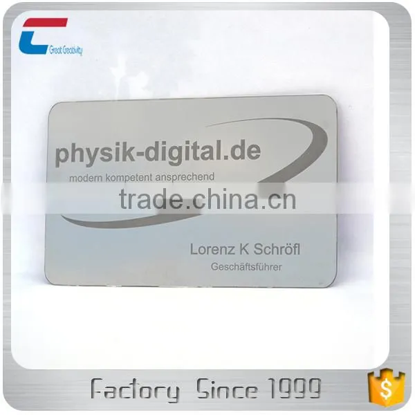 Cheap Engraved Metal Business Cards photo-4