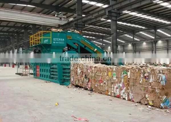Automatic Scrap Cardboard Baling Press/ Cardboard Baler photo-2