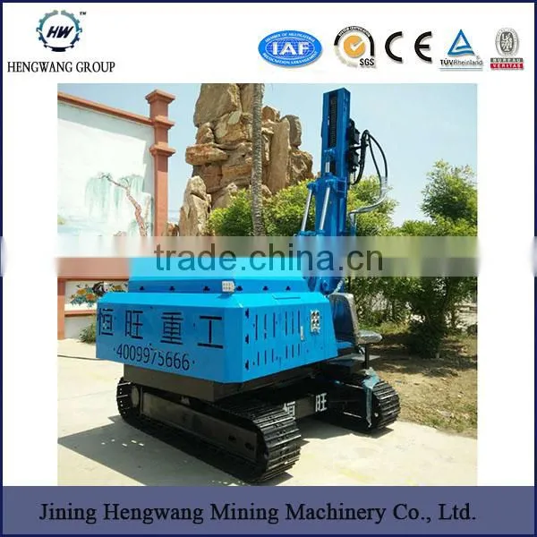 Highway Road Guardrail Beam Post Hydraulic Press Sheet Pile Driver for Sale photo-5