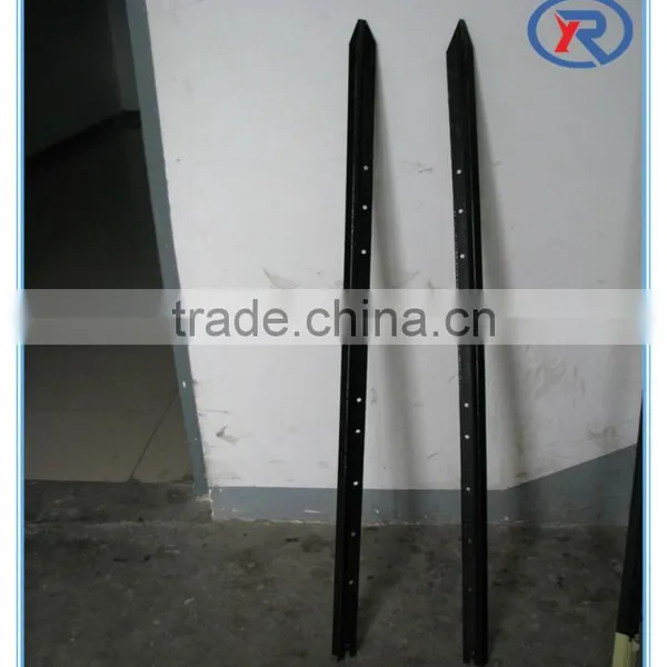 Express Black Punched Y Fence Post Star Picket Made in China photo-3