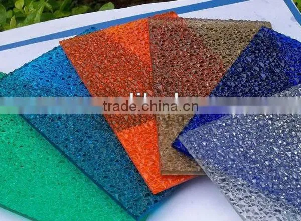 2mm/3mm Embossed Polycarbonate Sheet Decorative Material photo-2