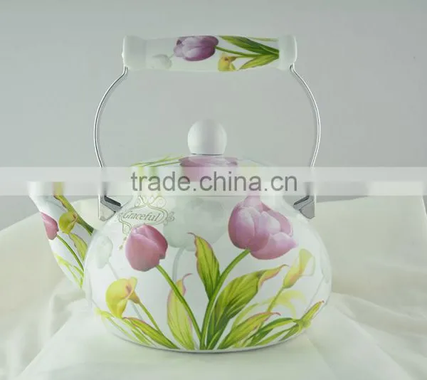 ENAMEL KETTLE MELON SHAPE 2.5L photo-6