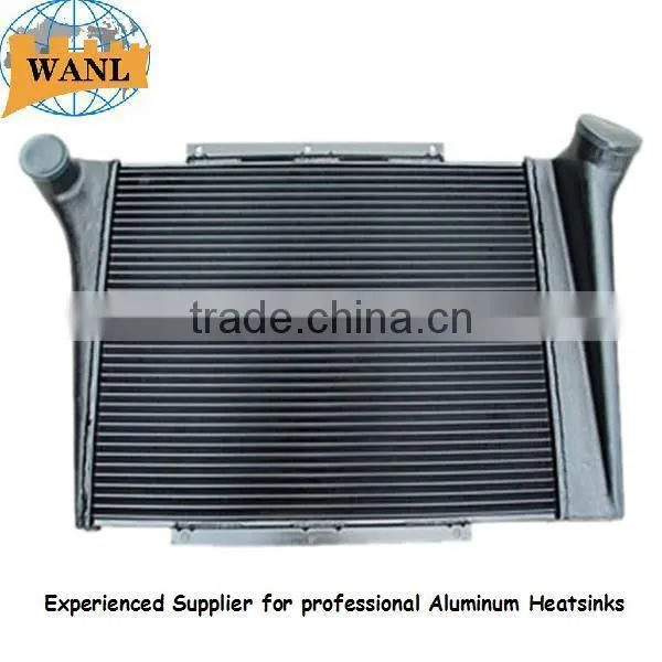 Black Anodizing Aluminum LED Heatsink Very Cheap Aluminium Profile photo-3