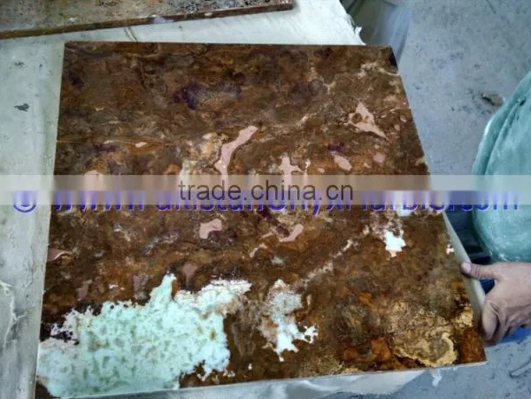 BEAUTIFUL MULTI BROWN ONYX TABLE TOPS COLLECTION photo-2