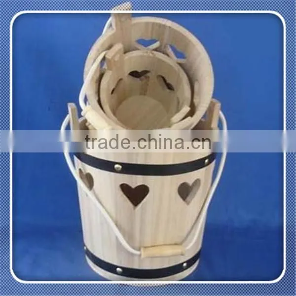 Wholesale Top Grade Antique Wooden Rice Bucket photo-5