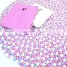 Felt Ball Rug/wool Felt Balls photo-4