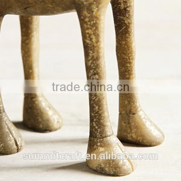 Resin Gold Deer Figurines Novelty Product Best Toys for 2016 Christmas Gift photo-6
