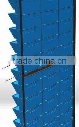 Hanging on Wall Vertical Garden Pot Plastic Green Wall Planters photo-5
