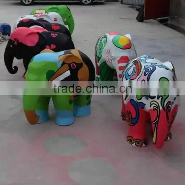 FRP Display Elephant Sculpture photo-6