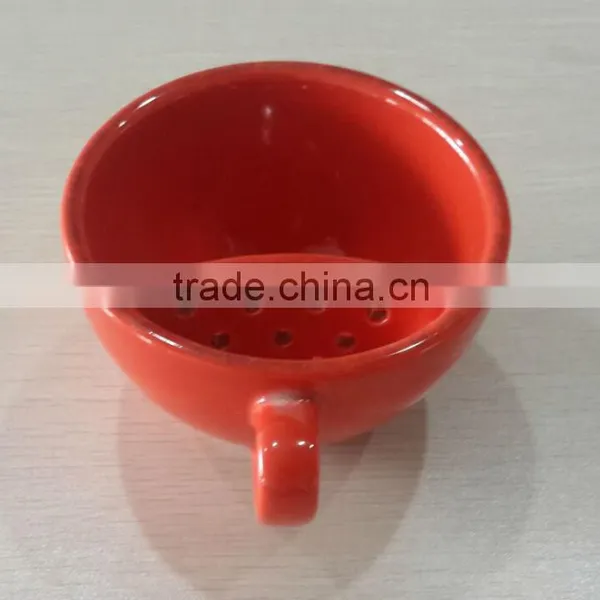 Wholesale 200ml Unique Ceramic Tea Filter Mug photo-2