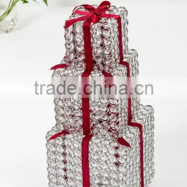 Dongguan Hot Led Christmas Decoration Iron Acrylic Gift Box photo-4