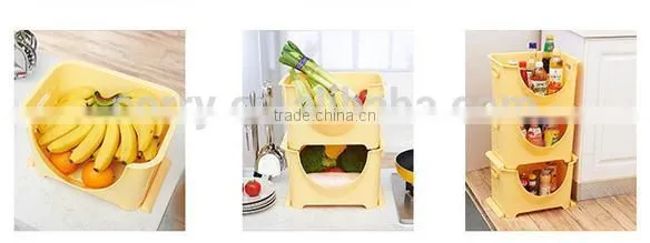 Plastic Receive Basket/fruit and Vegetable Storage Container photo-2