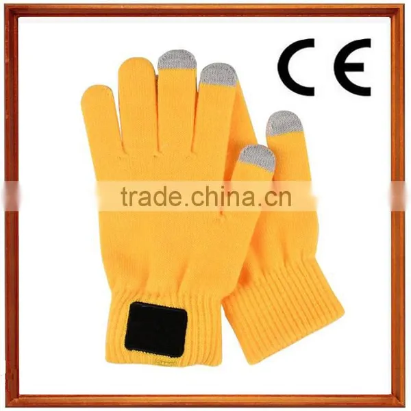 2017 New Men Classic Smart Phone Gloves New Arrival Men Hem-stitch Looply Fall Winter Thermal Cloth Touch Screen Gloves Mittens photo-3