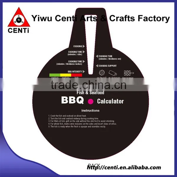 Customized Useful Barbecue BBQ Cooking Guide 3 Wheel Calculator photo-4