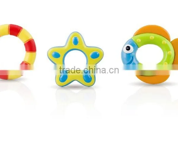 New Design Cheap Baby Bath Toy With Floating Animals /bath Toy Organizer Anima Set From ICTI Dongguan OEM&ODM Manufacturer photo-4