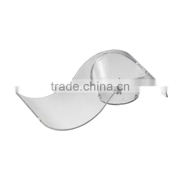 Food Grade BPA Free Plastic Curved Dishes , Party Desert Cocktail Holder Pack photo-4