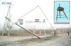 Aluminum erecting pole machine18M