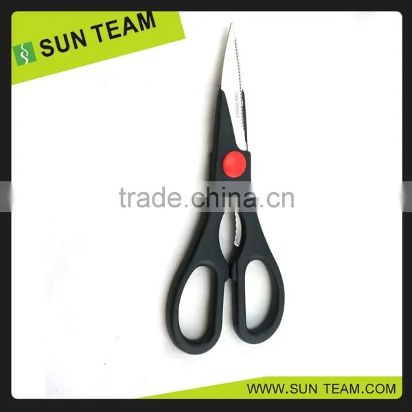 SK024 8-1/4" Good Quality Different Kinds of Kitchen Scissors With ABS Handle photo-2