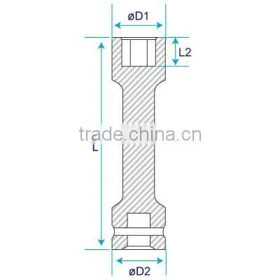 Hexagon Extra Deep Torque Impact Socket photo-5