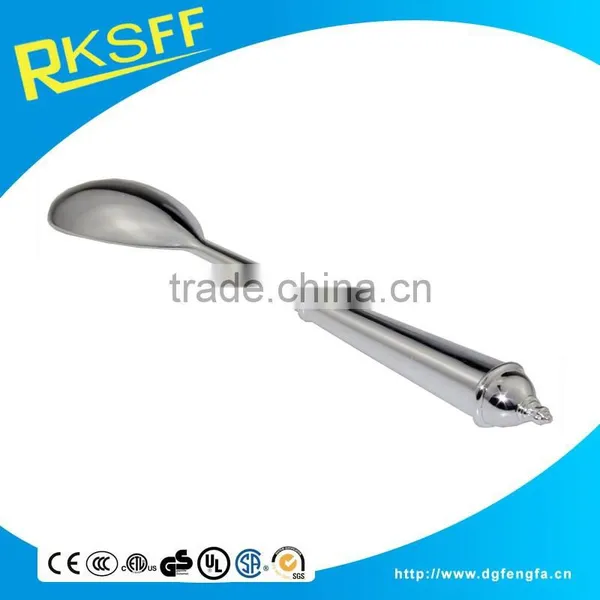 Home Use High Quality Plated Silver Coffee Spoon photo-3