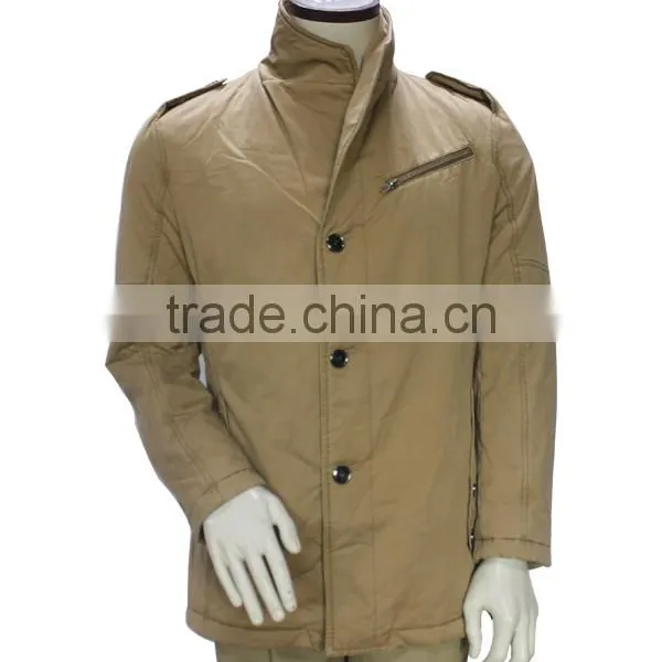 Fashion Custom Long Winter Pea Coat Jacket Outwear