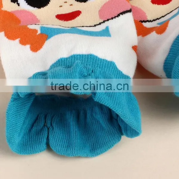 New Product Best Quality 100% Cotton Wholesale Kids Socks photo-2
