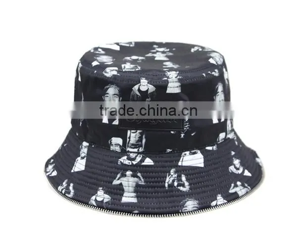 New Arrival Wholesale Beer Designer Colorful Bucket Hat photo-2
