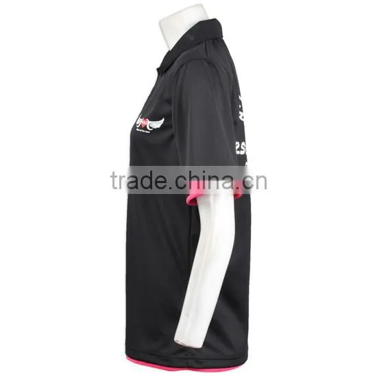 BSCI/ ISO9001 Wholesale Custom Embroidery Design 100% Polyester Customized Dri Fit Polo Shirt photo-3