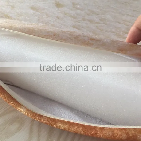 Not Deformed Compressible Bread Toast Pillow Cat Soft Cushion photo-5