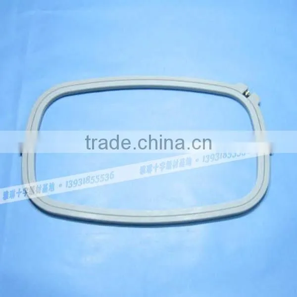 Hand Plastic Cross Stitch Hoop Small Rectangle Ring Embroidery Hoops photo-2
