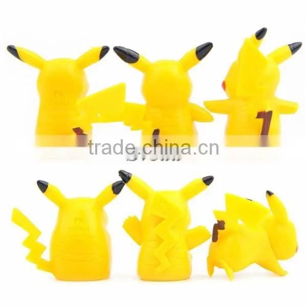 (New Model) SV-PM008 Pokemon Toy, 6pcs/set Pokemon go Pikachu Action Figure Mini Toy Wholesale photo-2