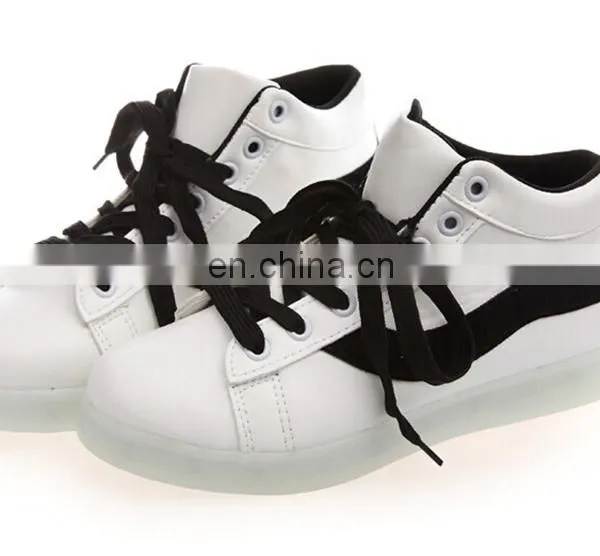 Hot Sale Mens Womens Nigh Club Simulation Couple Light Up LED Shoes Sneakers photo-3