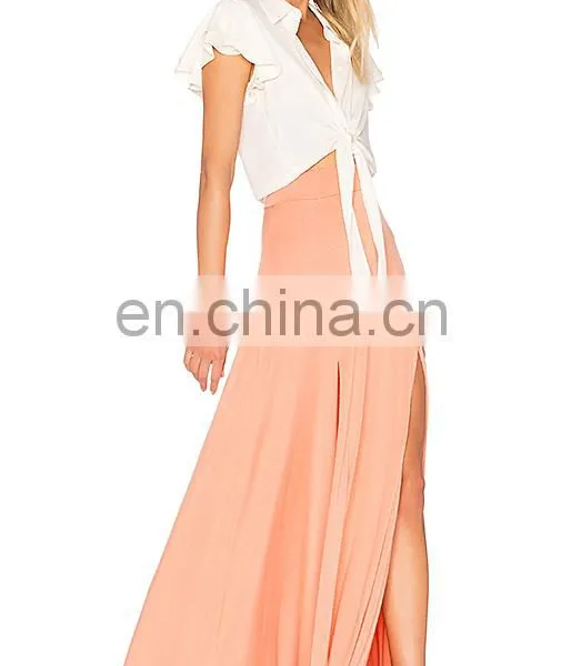 Women Office Work Wear Skirts Pleated Mid Spring 2016 Female High Waist Long Skirt photo-2