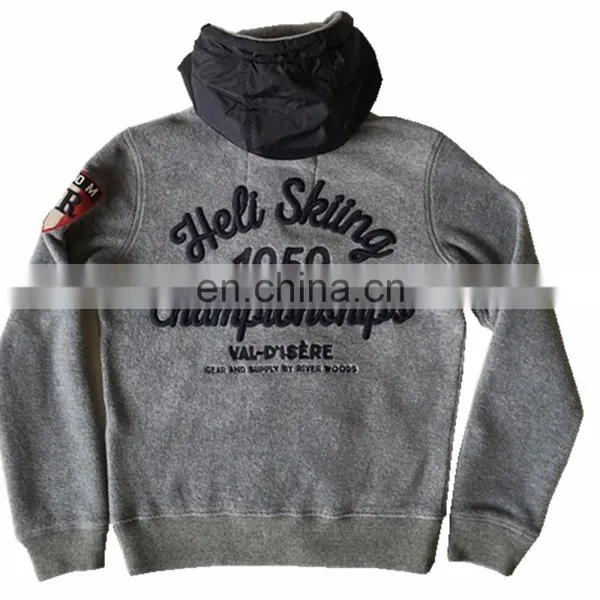 China Supplier Bulk Wholesale Clothing Casual Mens Knitted Hooded Zipper Outwear photo-2