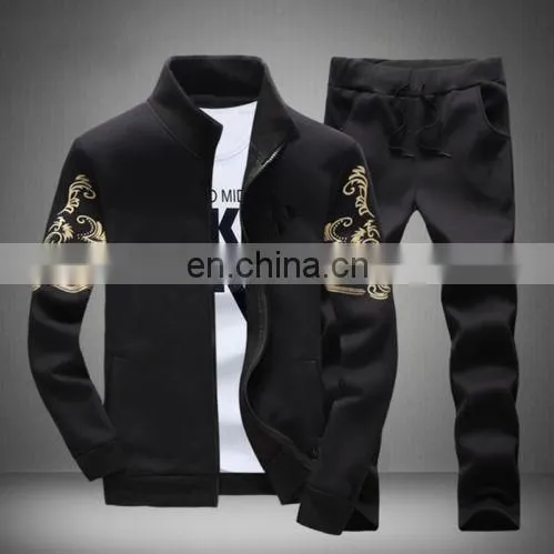 Online Shopping 2PCS Mens Casual Tracksuit Sport Suit Jogging Hoodies Coat Jacket+Pants Sweater photo-2