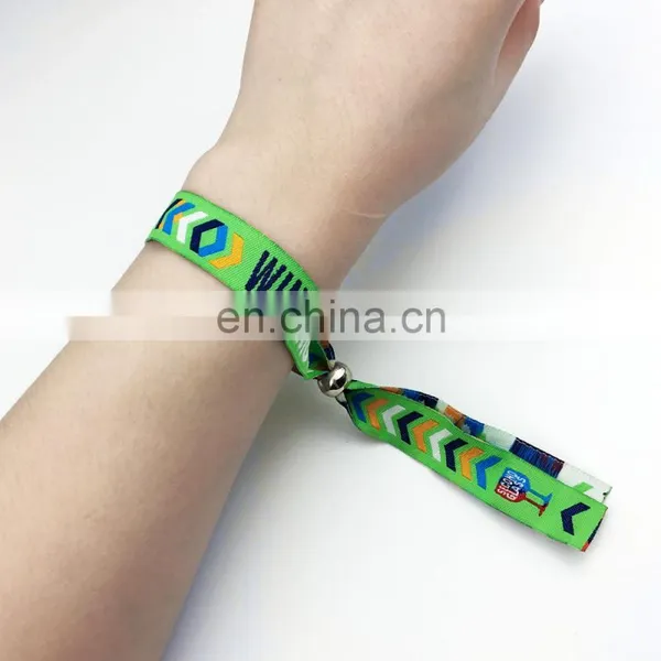 no Minimum Cheap Custom Cloth Concert Wristbands photo-2