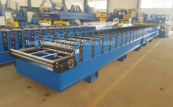 High Quality Glazed Roofing Sheet Roll Forming Machine photo-4