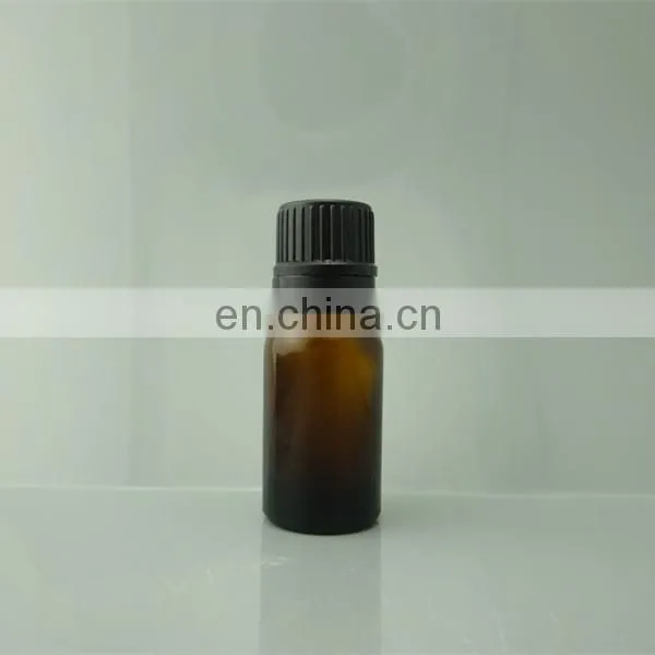 5ml Amber Glass Essential Oil Bottles With Counter Drop Oil Dropper and Black Cap photo-3