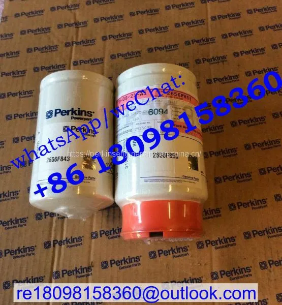 Perkins FUle Filters for 1106 2656F843 2656F853