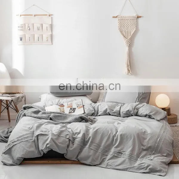 Wholesale 100% Washed Bedding Set From China for Children Bedding Set photo-5