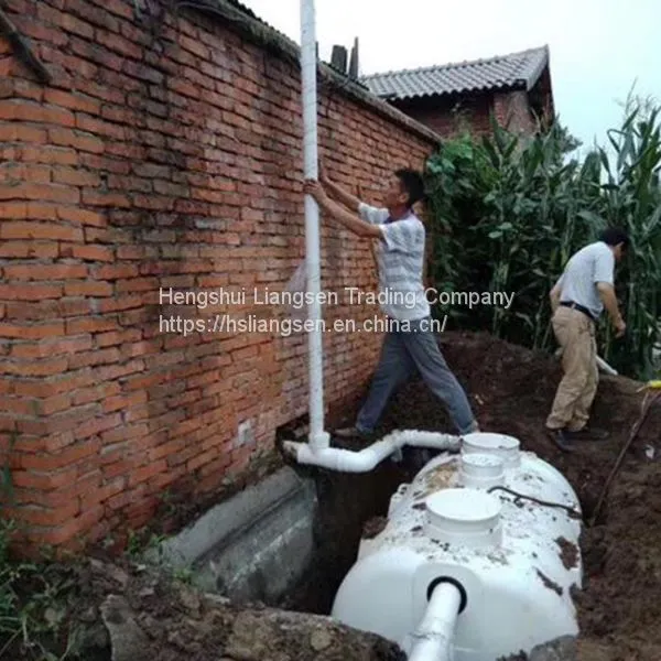 FRP SMC Household Septic Tank 1000 Liter 1500 L 2000 Litres 2500 Liters Fiberglass Septic Tank photo-3