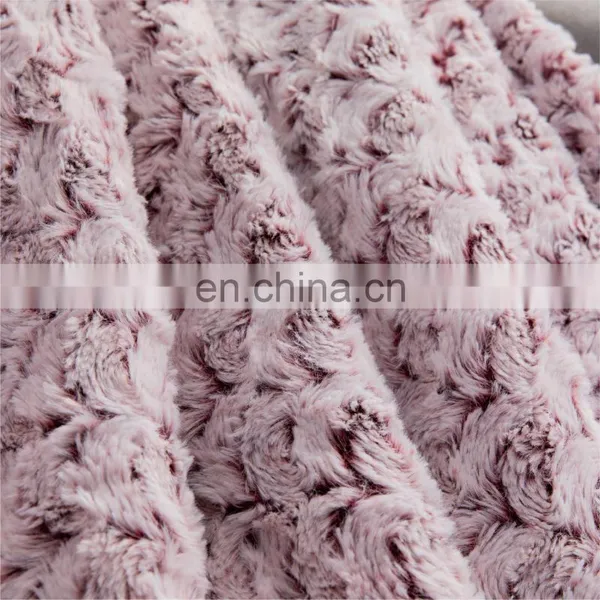 Luxurious Quality Soft Plush 100% Polyester Winter Throw Faux Fur Blanket photo-3