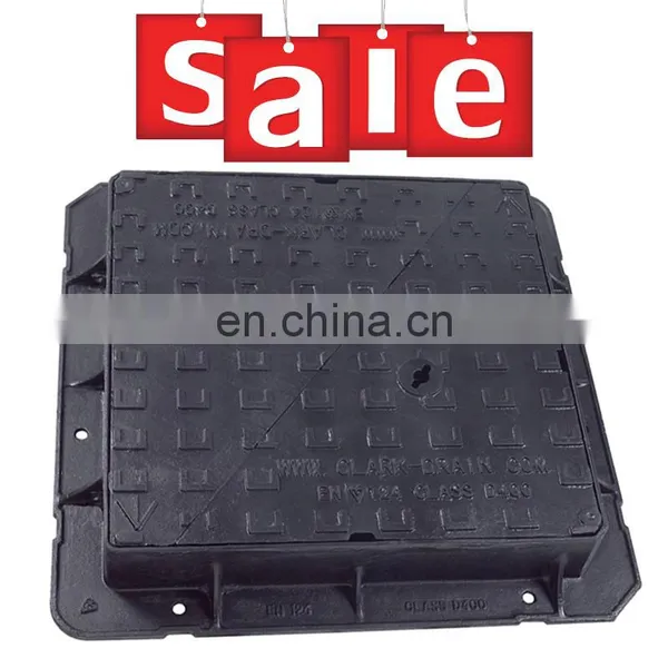 Easy Installation Heavy Duty Ductile Iron Manhole Cover En124 B125 D400 photo-2